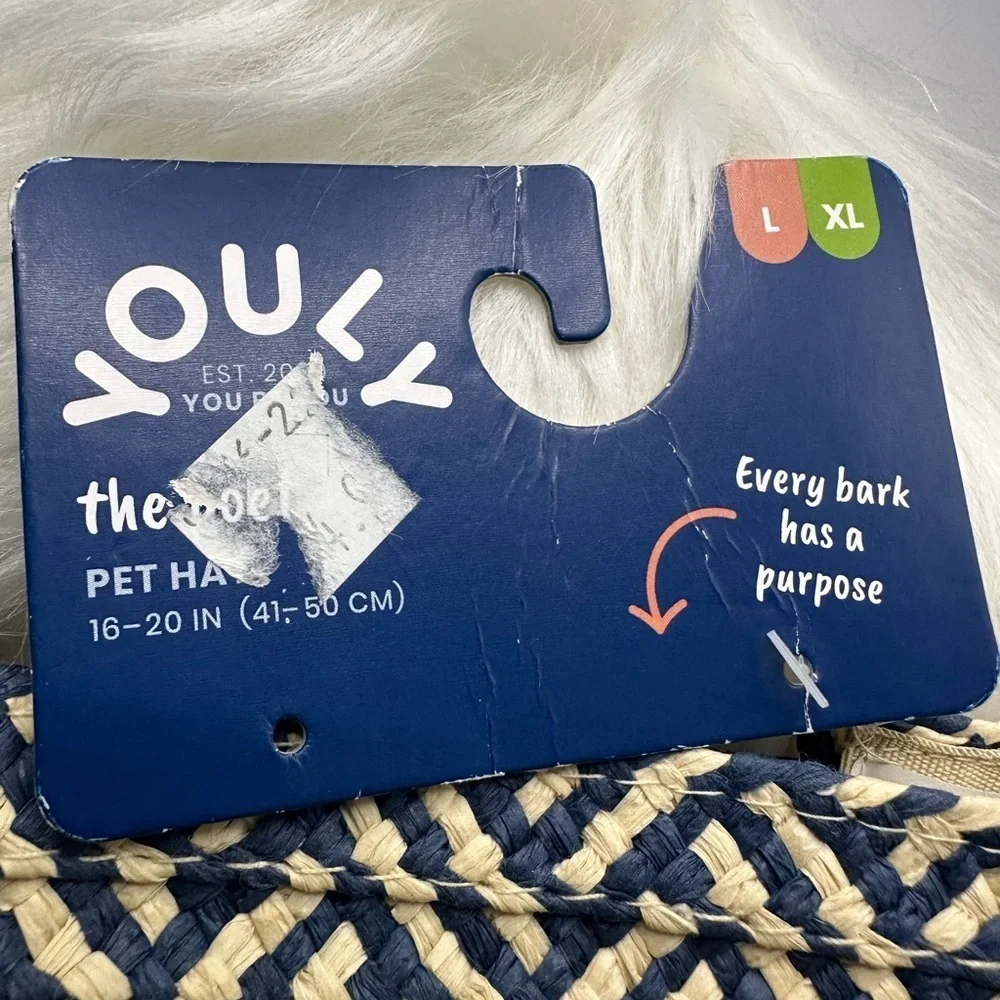 🩷5/$10 YOUly Woven Pet Hat
